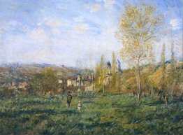 Springtime In Vetheuil Springtime In Vetheuil