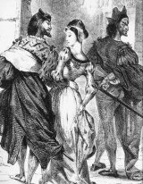 Faust Meeting Marguerite 1828