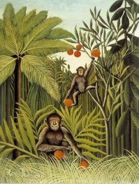 The Monkeys In The Jungle 1909