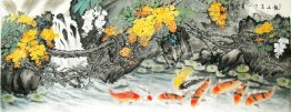 Fish - Peinture chinoise