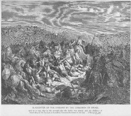 The Israelites Slaughter The Syrians