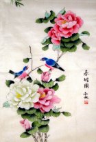 Birds & Flowers - Pittura cinese