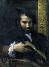 Portrait Of A Man With A Book