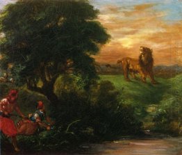 The Lion Hunt 1859