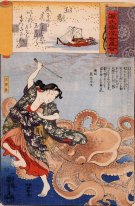 Tamakatzura Tamatori Attacked By The Octopus