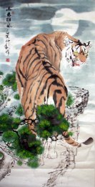 Tiger - la pintura china