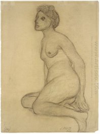 Seated Female Nude