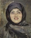 Le chef de l'Laughting Fille 1890