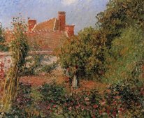 kitchen garden in eragny afternoon 1901