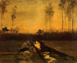 Landscape At Dusk 1885