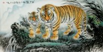 Tiger-King - Pittura cinese