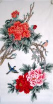 Birds & Flowers - Pittura cinese