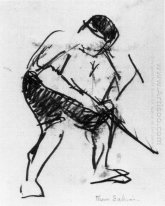 Drawing of a Workman