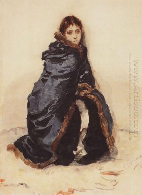 The Elder Menshikov S Daughter 1882