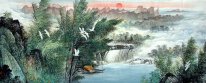 Waterfall - Chinese Painting