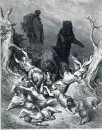 Die Kinder zerstört durch Bears 1866