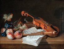 Nature morte avec un violon