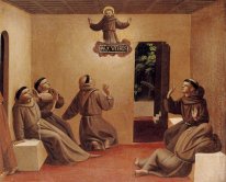 Apparition av St Francis på Arles 1429