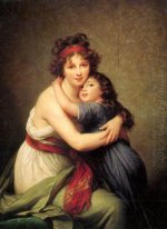 Mme Vigée Lebrun et sa fille, Jeanne Lucie Louise