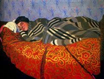 Unten Frau Schlafen gelegt 1899