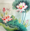 Lotus Chinees schilderij