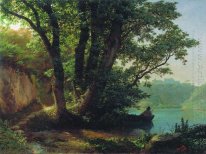 Landscape with lake