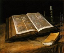 Todavía vida con la biblia