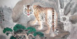 Tiger - la pintura china