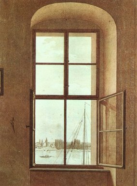 Blick von der Künstler-Studio, Fenster auf Links