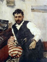 Retrato de Konstantin Korovin 1891