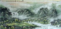 Cascade - peinture chinoise