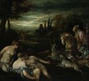 Diana en Actaeon