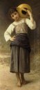 Het Water Meisje Jong meisje Gaat naar het voorjaar 1885