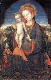 The Madonna Of Humility Adored By Leonello D Este