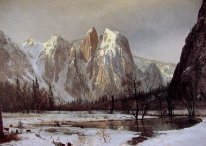 Cathedral Rock vallée de Yosemite en Californie 1872