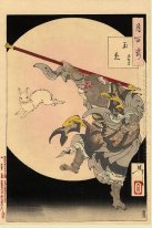 Songoku Der Monkey King And The Hare Edel durch den Mond 1891