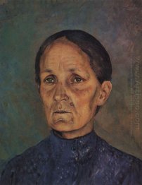 Portrait Of A P Petrovoy Vodkin Artist S Mother 1909