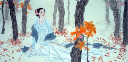 Beautiful Lady-Chinese Painting