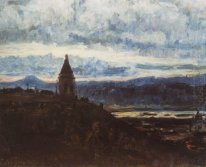 View Of Krasnoyarsk 1887 1