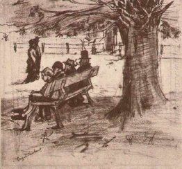 Bench With Four Persons 1882