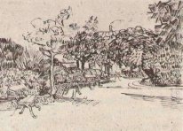 Public Garden Dengan Bangku 1888