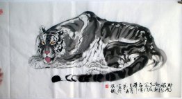 Tiger - la pintura china