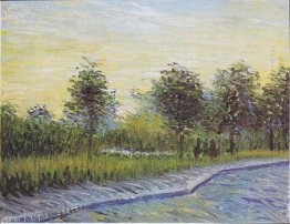 Way In The Voyer D Argenson Park In Asnieres 1887