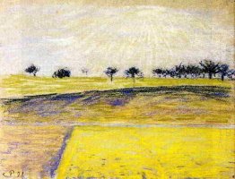 sunrise over the fields eragny 1891