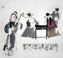 Opera Figuren - Chinesische Malerei