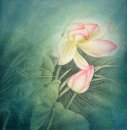 Lotus - peinture chinoise