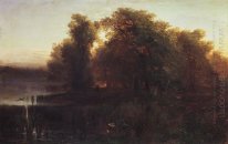 evening landscape 1861