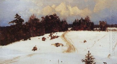 Paesaggio invernale Behovo 1897