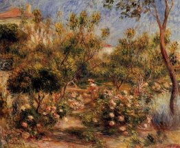 Young Woman In A Garden Cagnes 1905