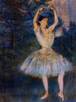 danseur avec les bras levés 1891